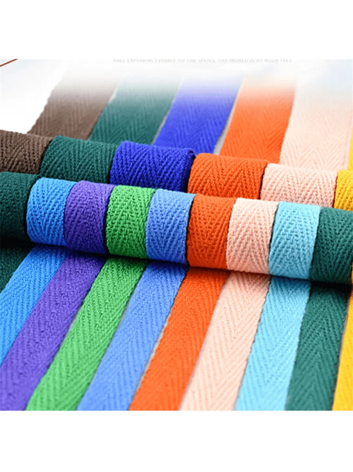 1 Pc 5yards 20mm 100% Ribbon Handmade Hserring Bone Ribbon For Apparel Sewing Fabric DIY Christmas Decoration