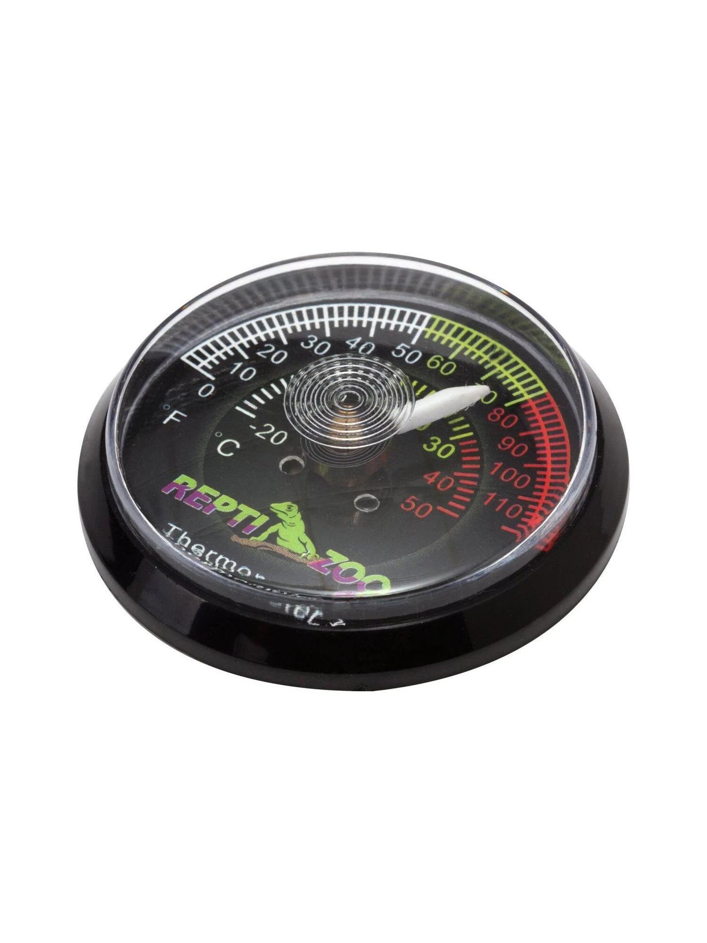 1 PC Reptile Terrarium Thermometer, Dial Gauges Pet Rearing Box Thermometer Celsius and Fahrenheit, Reptile Thermometer Accurate Dual Gauges Display, 2 in 1 Reptile Tank Thermometer & Humidity Meter