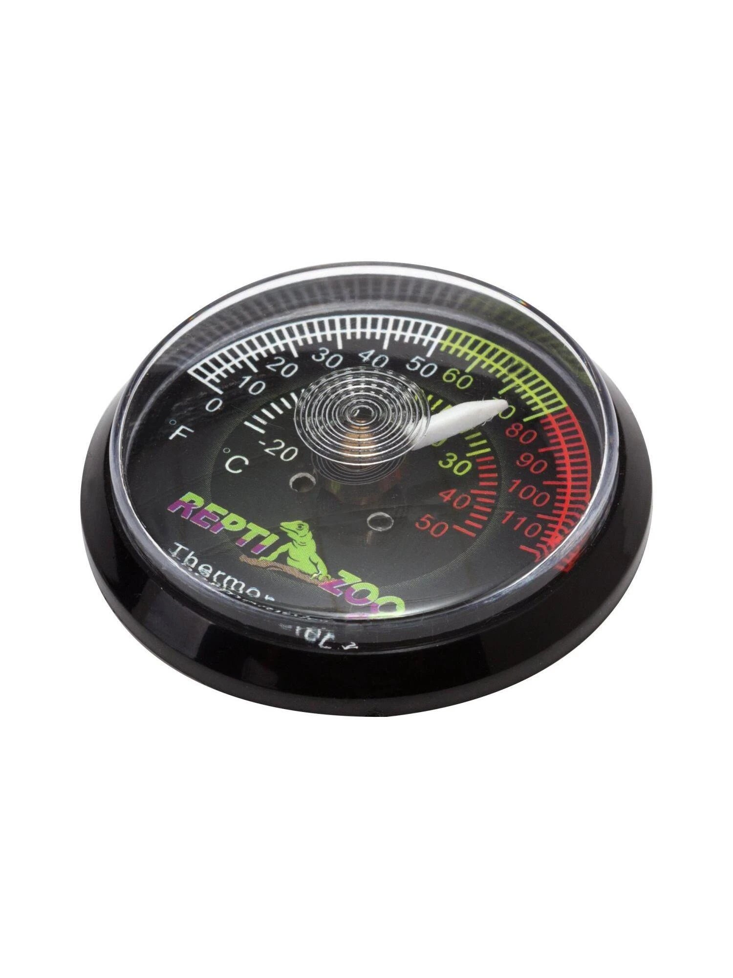 1 PC Reptile Terrarium Thermometer, Dial Gauges Pet Rearing Box Thermometer Celsius and Fahrenheit, Reptile Thermometer Accurate Dual Gauges Display, 2 in 1 Reptile Tank Thermometer & Humidity Meter