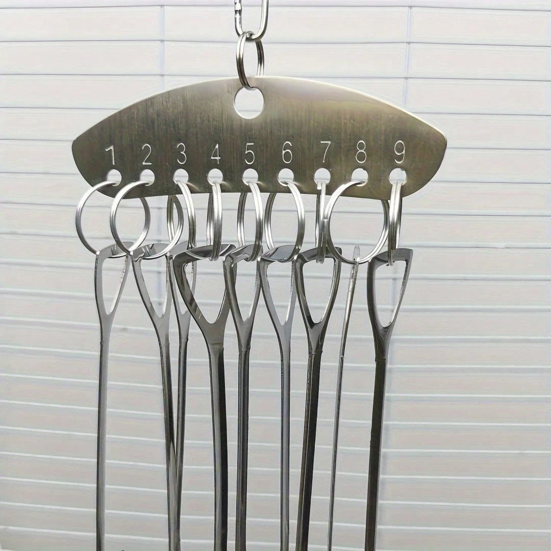 1 Piece Of Metal Bird Toy, Durable Parrot Chewing Ornament- Suitable For Medium To Large Birds Such As Cockatoos And African Grey Parrots, Promotes Mental Stimulation And Beak Health