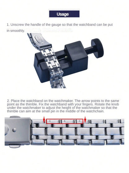 1 Piece Watch Changer, Steel Strip Adjustment Tool, Mini Small Scale Watch Changer, Clock Tool, Watch Accessory