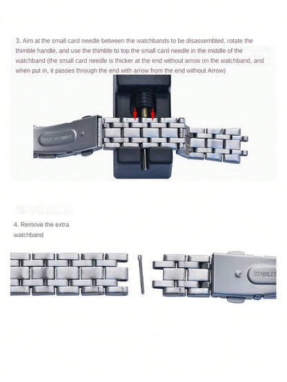 1 Piece Watch Changer, Steel Strip Adjustment Tool, Mini Small Scale Watch Changer, Clock Tool, Watch Accessory