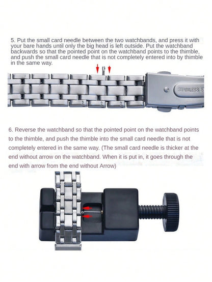 1 Piece Watch Changer, Steel Strip Adjustment Tool, Mini Small Scale Watch Changer, Clock Tool, Watch Accessory