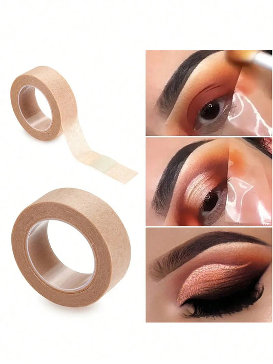 1 Roll Eyeshadow Tape, Natural Eyeliner Tape, Eye Makeup Auxiliary Tool, Eye Makeup Finish Patch,Makeup,Cheap,Room Decor,Vanity,Travel,Bedroom,Makeup Accessories,Eyelash Curler,Cheap,Stocking Stuffe