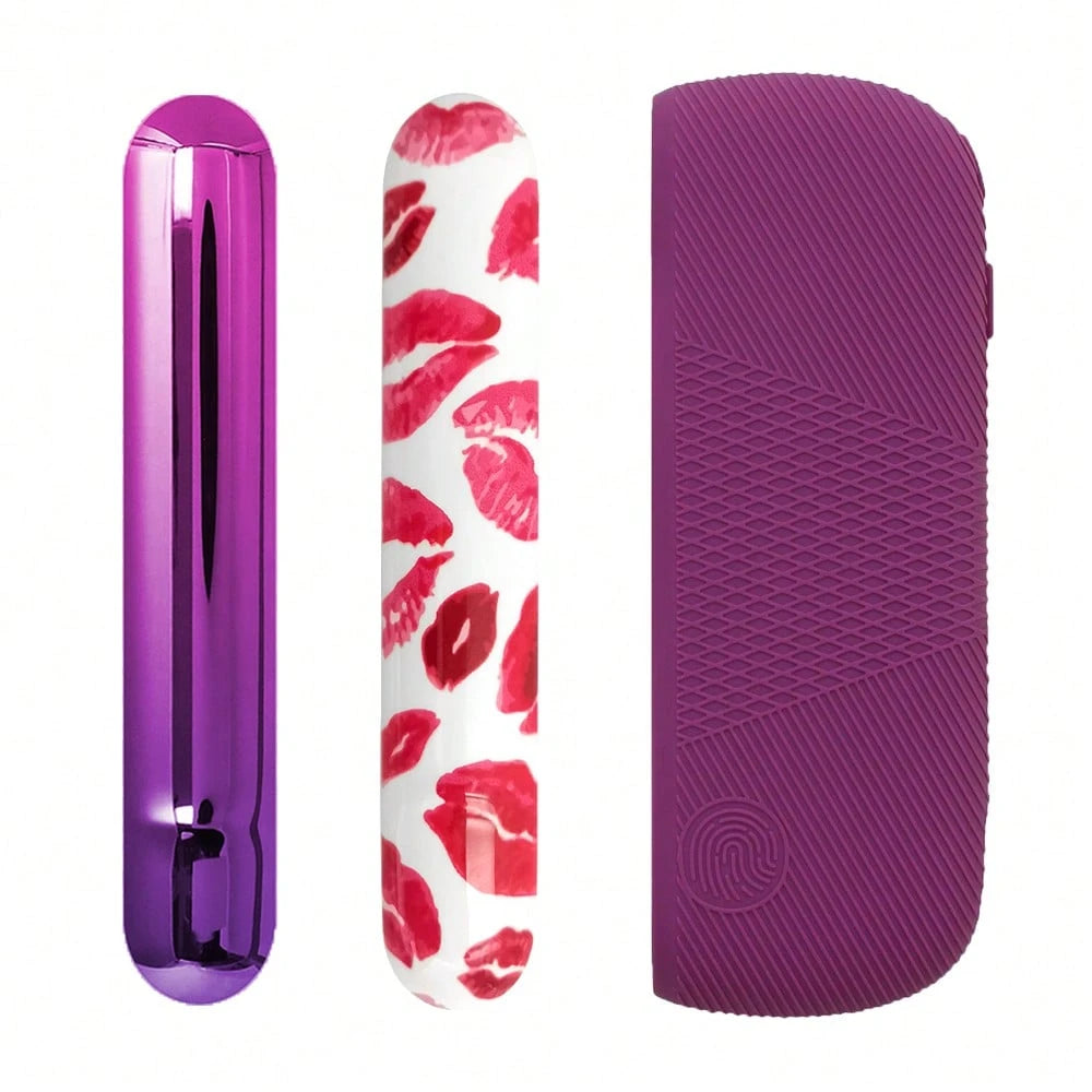 1 Shell 2 Side Cover Silicone Set Suitable For Iquos IRuma Protective Cover Anti Fall