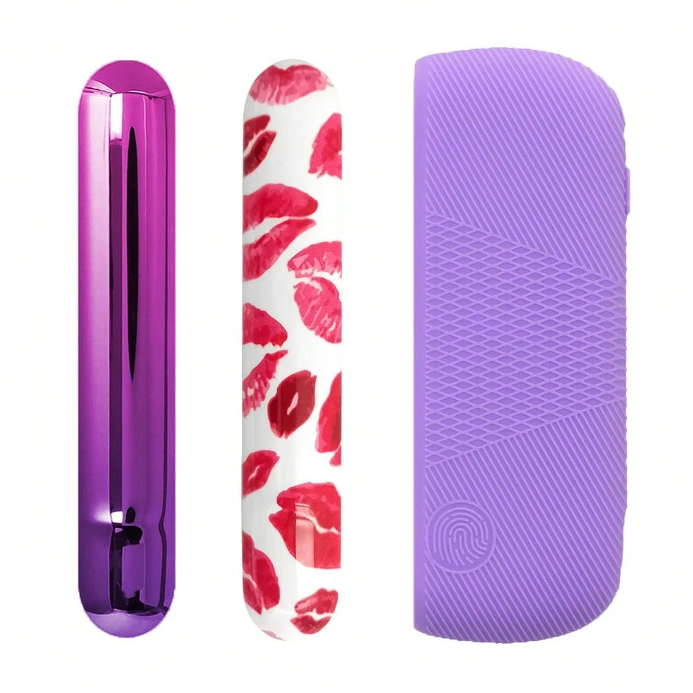 1 Shell 2 Side Cover Silicone Set Suitable For Iquos IRuma Protective Cover Anti Fall