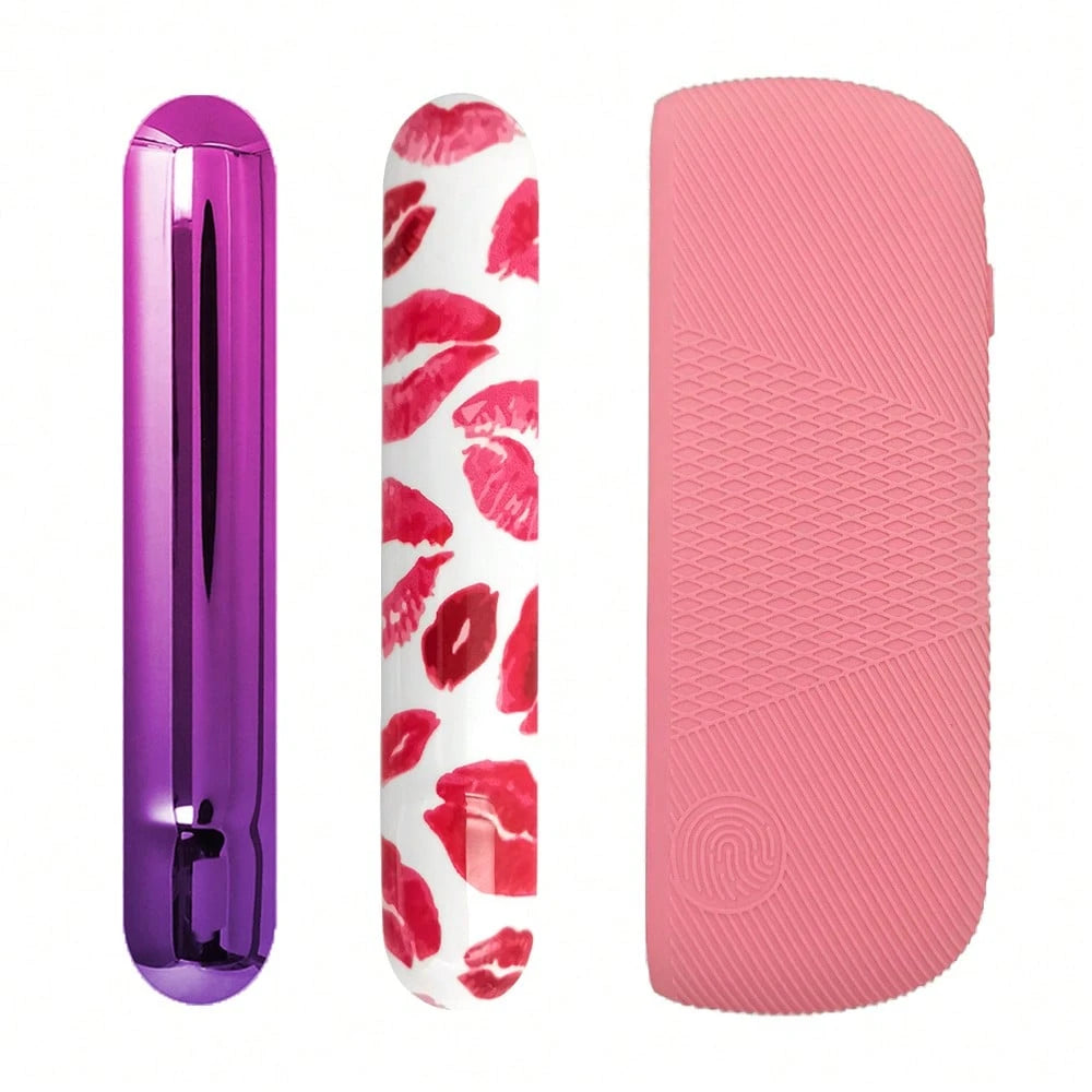 1 Shell 2 Side Cover Silicone Set Suitable For Iquos IRuma Protective Cover Anti Fall