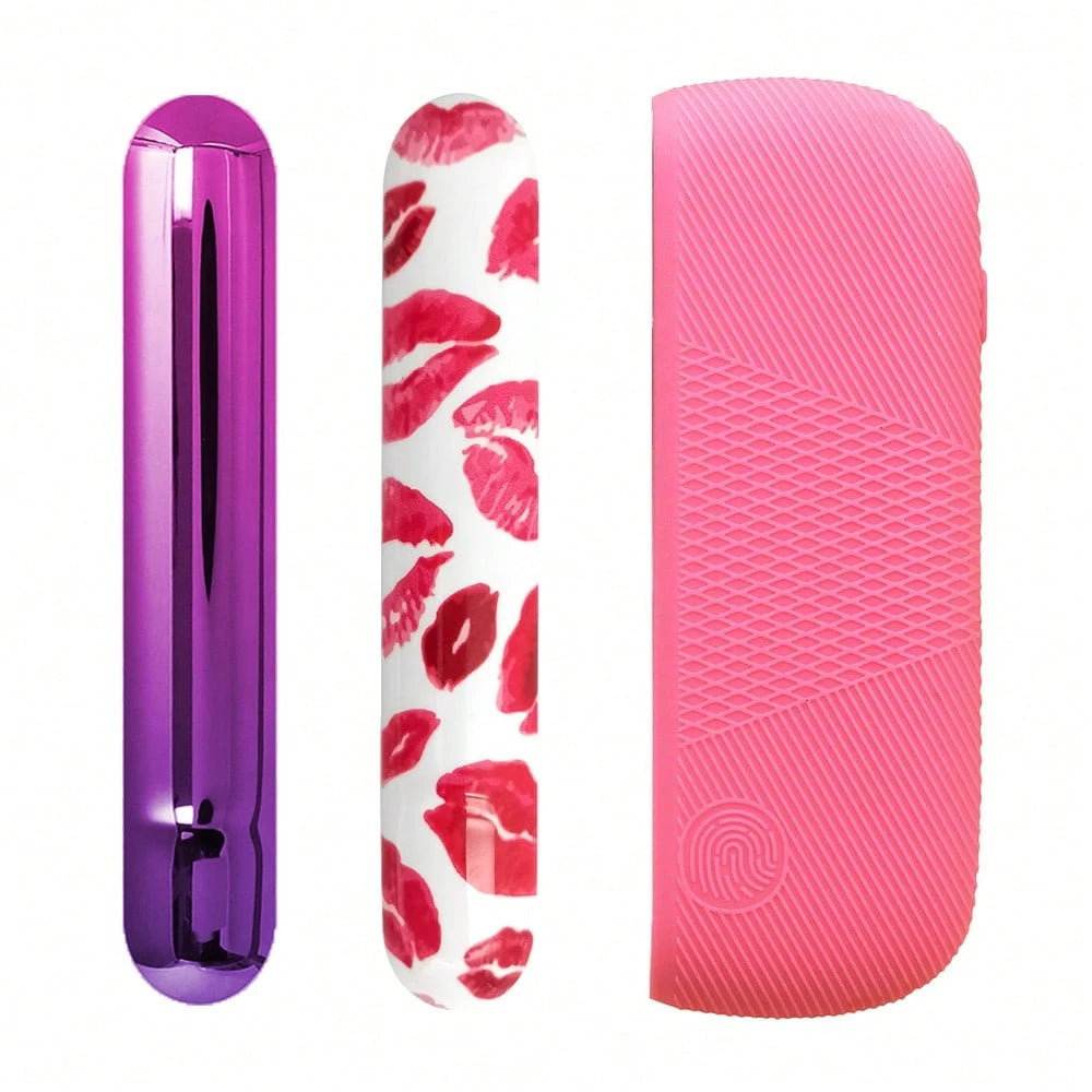1 Shell 2 Side Cover Silicone Set Suitable For Iquos IRuma Protective Cover Anti Fall
