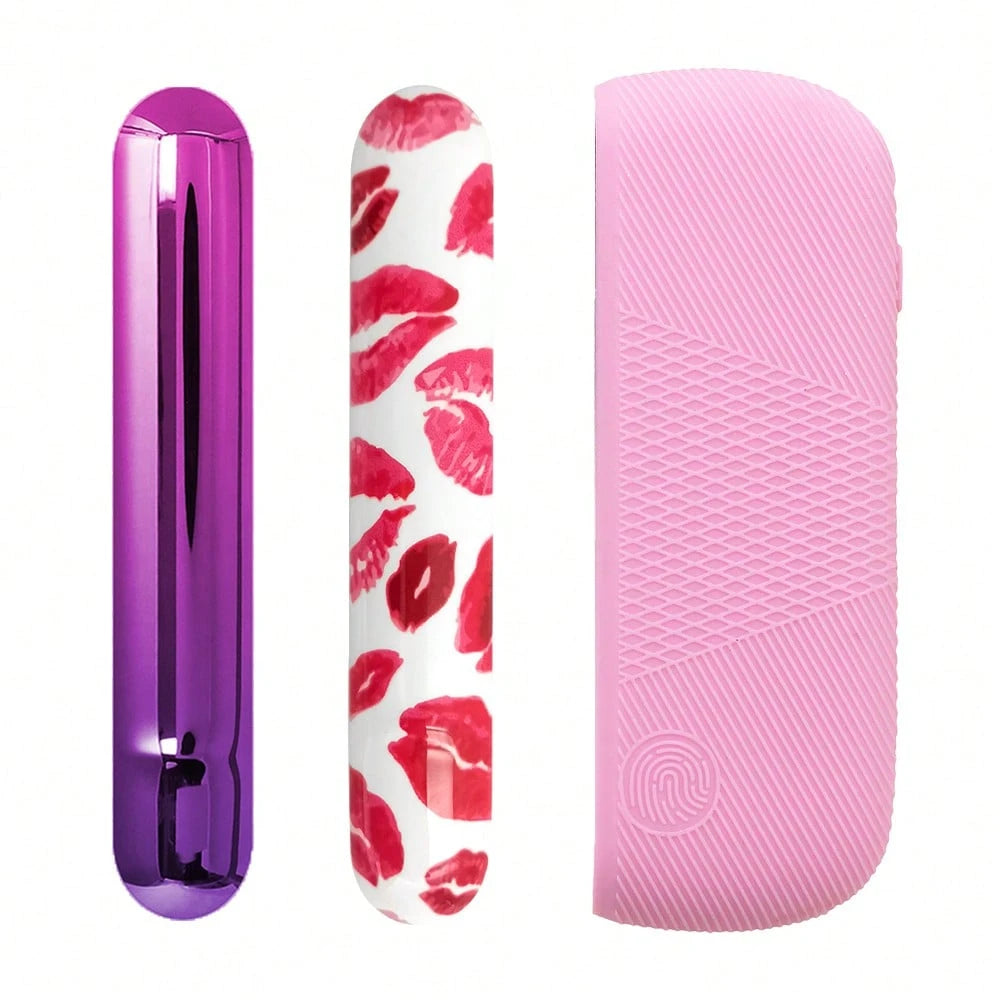 1 Shell 2 Side Cover Silicone Set Suitable For Iquos IRuma Protective Cover Anti Fall