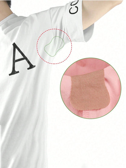 10/20/30pcs Boys Summer Underarm Sweat-Absorbing Pads, Sports Foot Sweat-Absorbing Pads, Breathable And Invisible Sweat-Absorbing Pads
