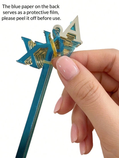 10/30/50pcs Customized Name, Personalized Acrylic Drink Stirrers, Single Letter Cocktail Stirrers For Wedding & Party,Forever Love, Mother's Day Gift, Anniversary Gift