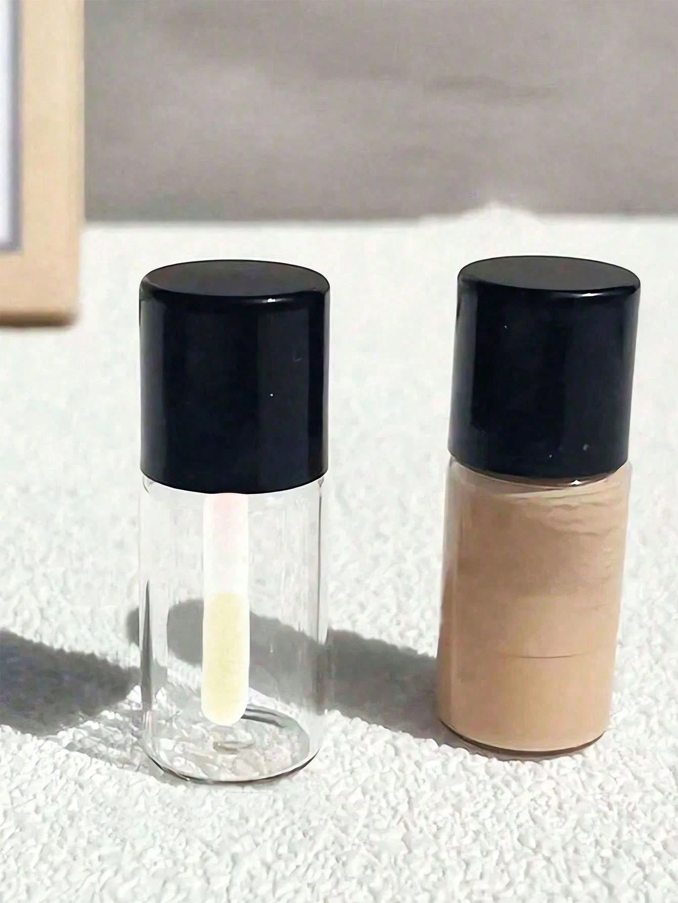 10/5/3 Pieces Mini Travel Bottles For Liquid Foundation, Concealer, And Lipstick 3ml/0.1oz- With Screw Caps, Fragrance-Free, Suitable For Cosmetic Samples And Toiletries, Holiday Travel Accessories