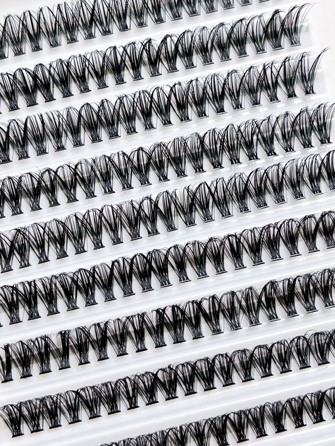 10 Rows  120 Clusters Eyelashes, 30D Mix Full Curled Eyelashes, Natural Appearance Single Length DIY False Eyelasheslash Clusters,Eyelash Clusters,Individual Eyelashes,Lashes,Fake Lashes