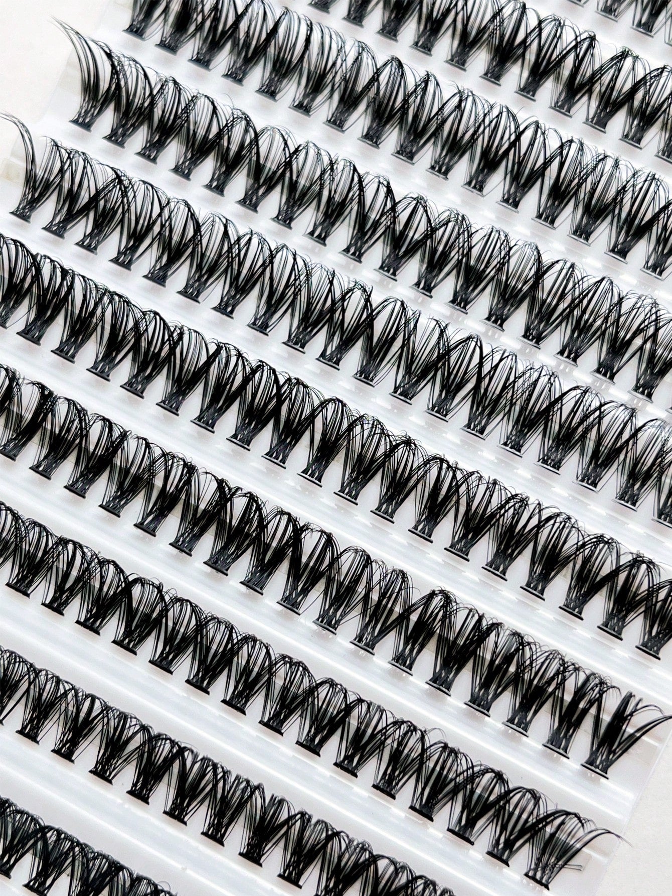 10 Rows  120 Clusters Eyelashes, 30D Mix Full Curled Eyelashes, Natural Appearance Single Length DIY False Eyelasheslash Clusters,Eyelash Clusters,Individual Eyelashes,Lashes,Fake Lashes