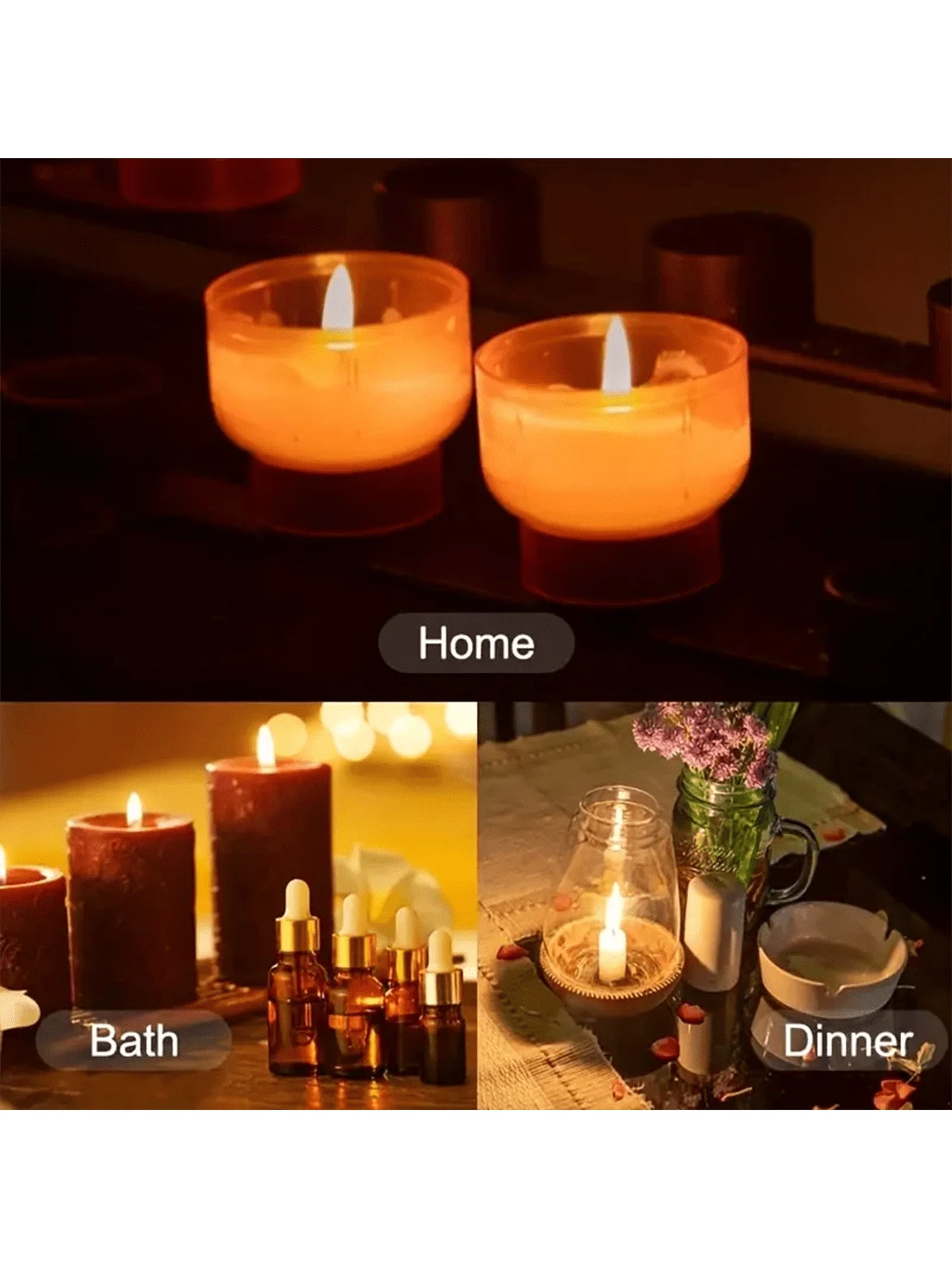 100pcs 15cm/6in Pre-Waxed Low Smoke Candle Wicks, Includes 5 Wick Holders And 60 Adhesive Dots, Suitable For Soy Wax And Beeswax, Adult Candle Making Kit