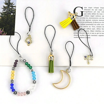 100pcs Black Lanyard Wrist Strap With Silver Open Ring, Multifunctional For Phone, USB, MP3, Keychain And DIY Projects