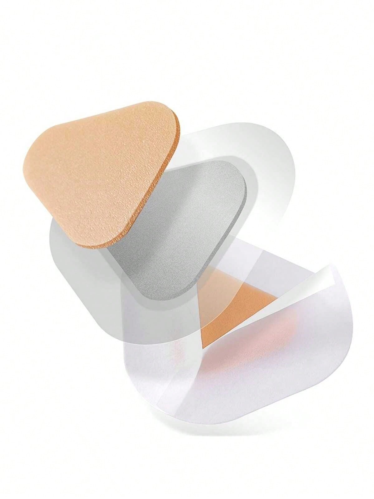 100pcs Invisible Foot Pads, Thin Transparent Shoes Inserts, Prevent Friction & Blisters For High Heels