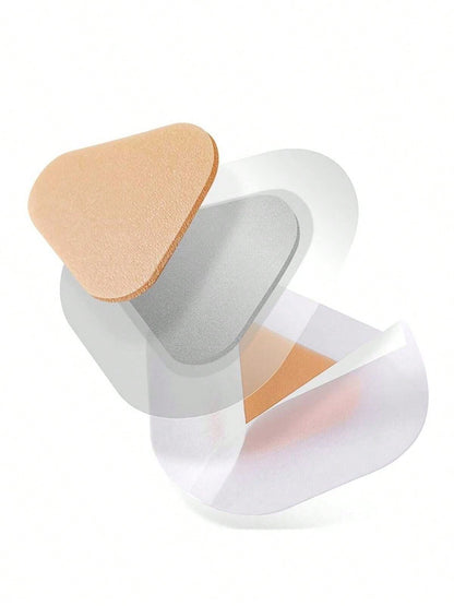 100pcs Invisible Foot Pads, Thin Transparent Shoes Inserts, Prevent Friction & Blisters For High Heels
