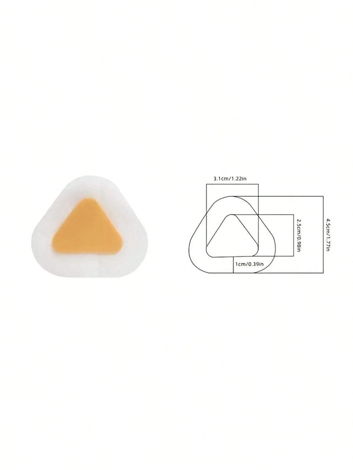 100pcs Invisible Foot Pads, Thin Transparent Shoes Inserts, Prevent Friction & Blisters For High Heels
