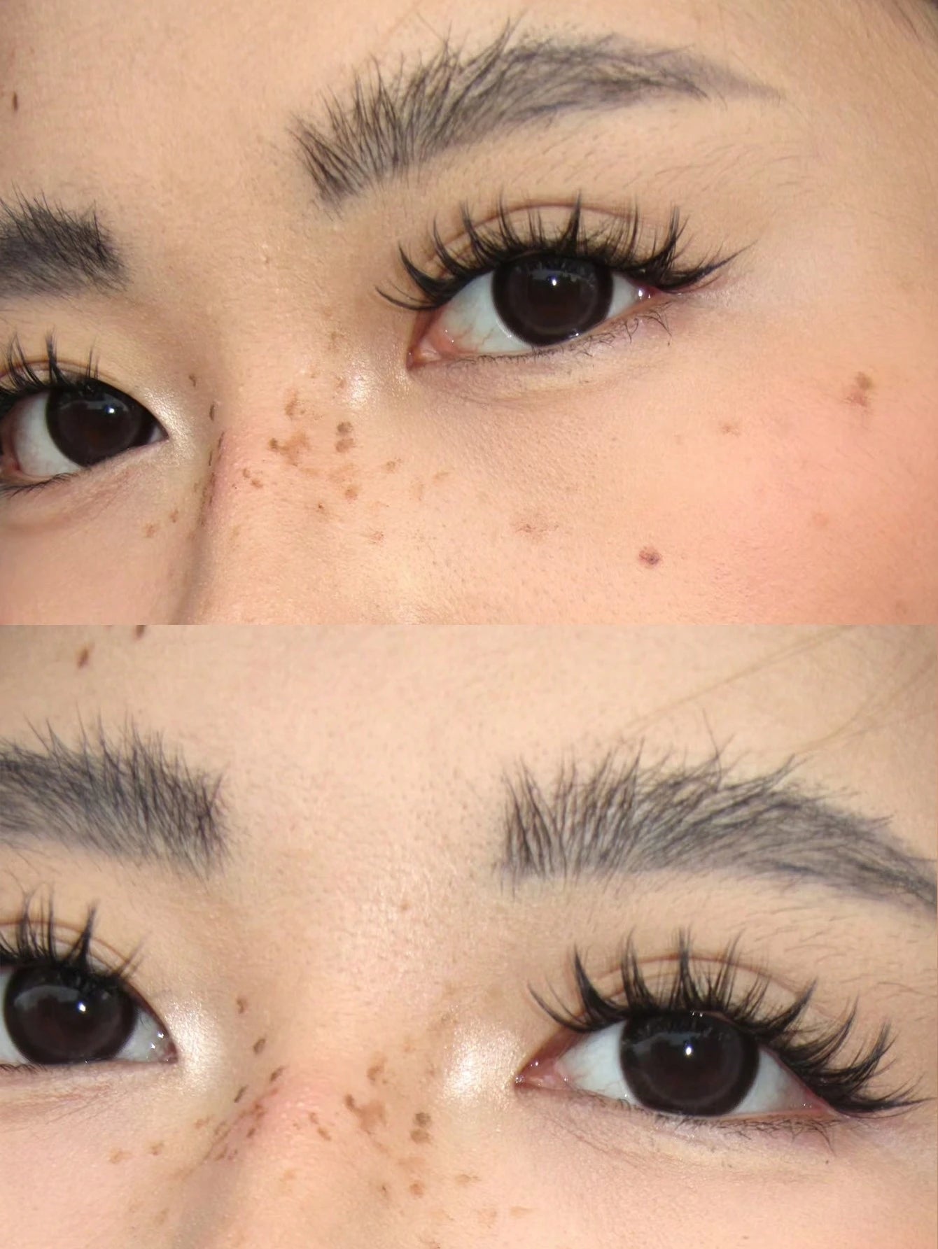 100pcs Natural Looking Soft Eyelashes Without Glue For Beginners, Cute Cartoon Pet Eyelashes Three-Part Segmented C-Curl False Eyelasheslash Clusters,Eyelash Clusters,Individual Eyelashes,Lashes,Fake