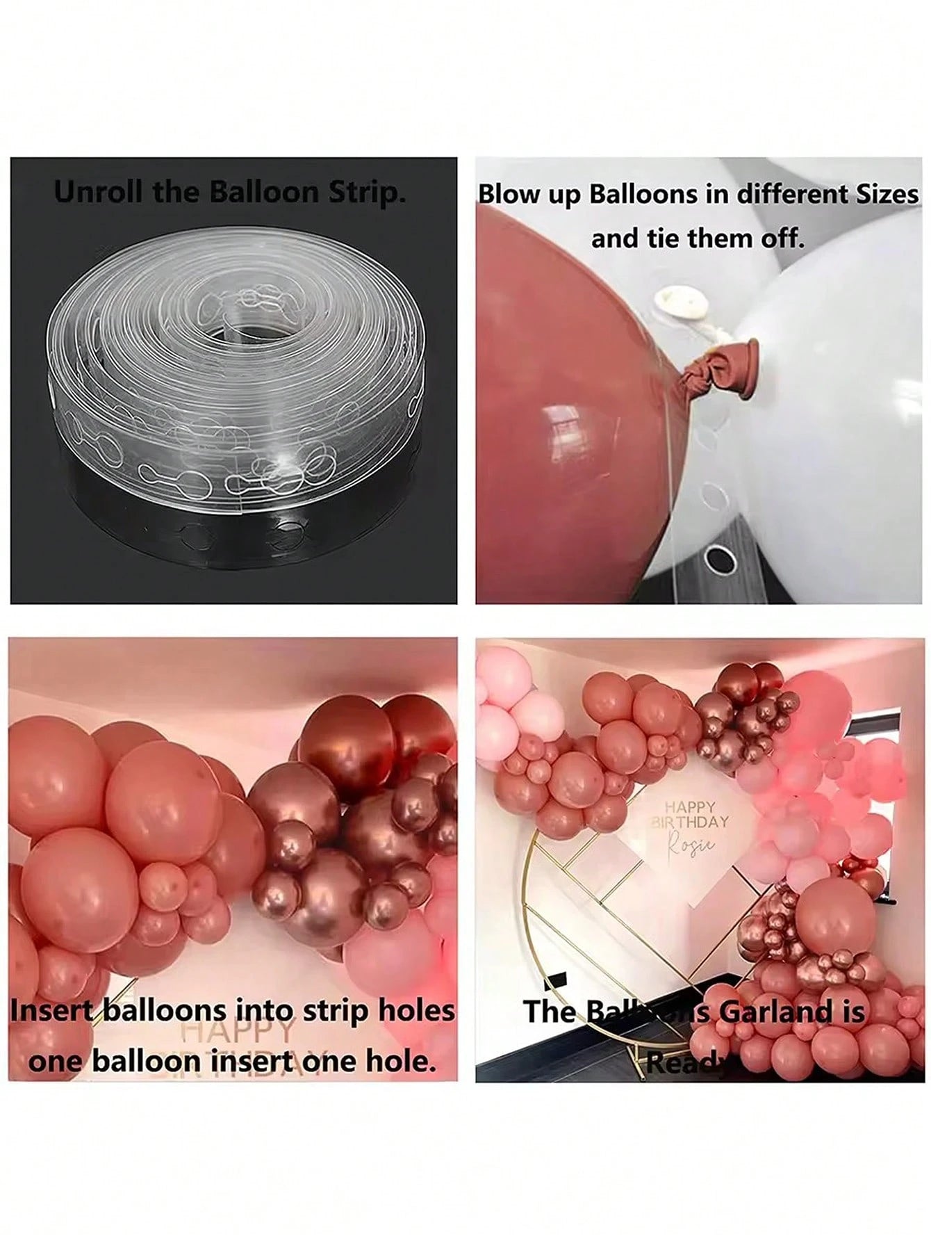 100pcs Party Supplies: Balloon Glue, Glue Dots, Double-Sided Tape, Removable Adhesive Water, No-Trace Glue