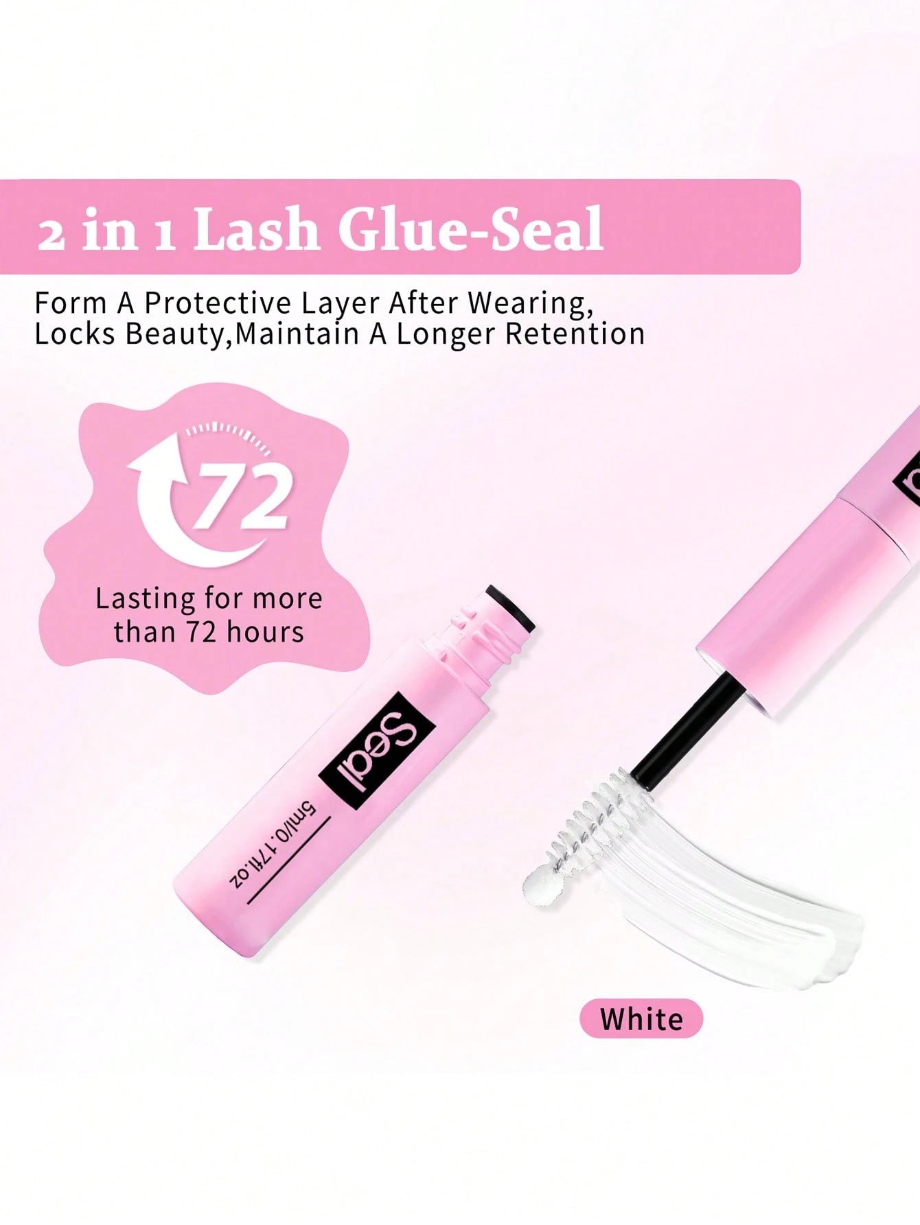 10ml Eyelash Glue And Sealant, 5ml Remover, Tweezers, Suitable For False Eyelashes, Fine And Long-Lasting Waterproof, All-Day Wear, 2-In-1 Eyelash Glue And Sealant, Suitable For DIY Eyelash Extension