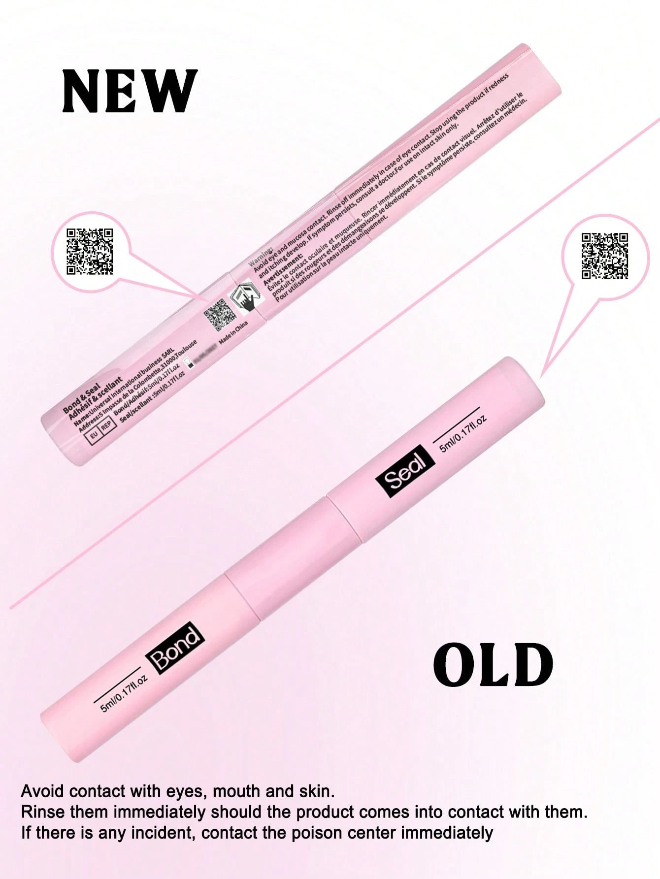 10ml Eyelash Glue And Sealant, 5ml Remover, Tweezers, Suitable For False Eyelashes, Fine And Long-Lasting Waterproof, All-Day Wear, 2-In-1 Eyelash Glue And Sealant, Suitable For DIY Eyelash Extension