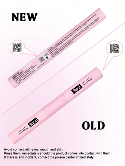 10ml Eyelash Glue And Sealant, 5ml Remover, Tweezers, Suitable For False Eyelashes, Fine And Long-Lasting Waterproof, All-Day Wear, 2-In-1 Eyelash Glue And Sealant, Suitable For DIY Eyelash Extension