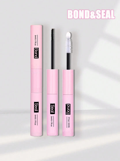 10ml Eyelash Glue And Sealant, 5ml Remover, Tweezers, Suitable For False Eyelashes, Fine And Long-Lasting Waterproof, All-Day Wear, 2-In-1 Eyelash Glue And Sealant, Suitable For DIY Eyelash Extension