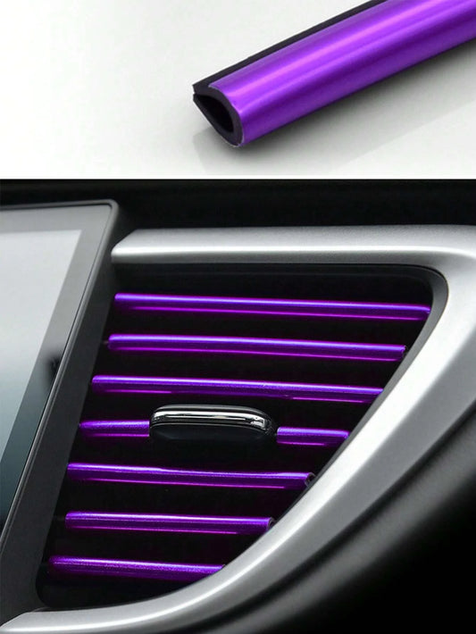 10pcs Solid PVC Car Air Outlet Accessory