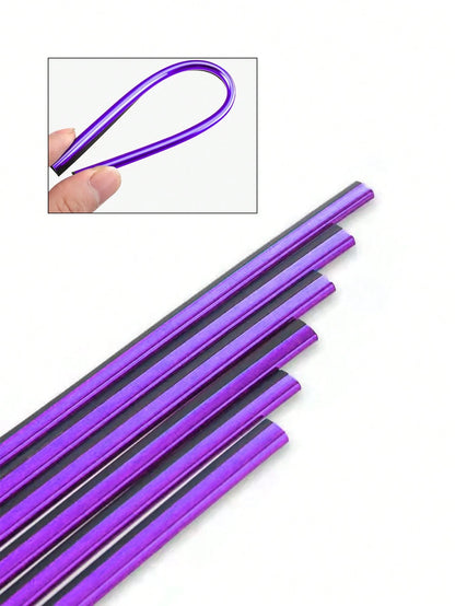 10pcs Solid PVC Car Air Outlet Accessory