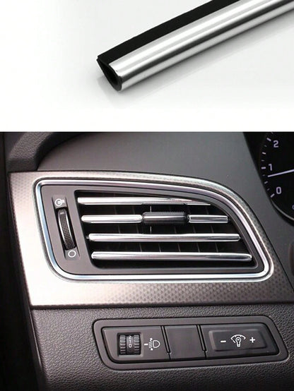 10pcs Solid PVC Car Air Outlet Accessory