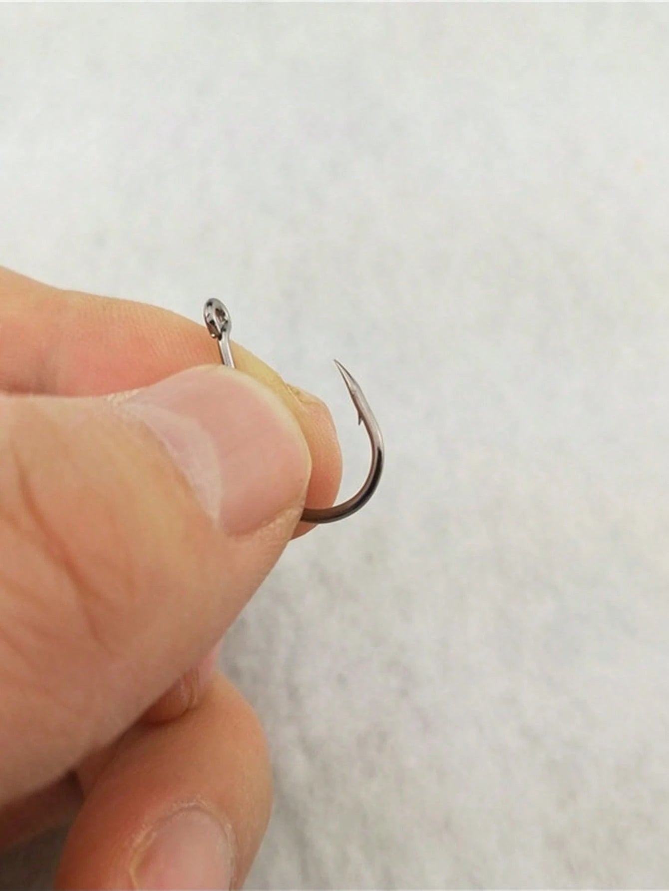 120pcs Ise Ni Fishing Hooks #3-#12 Bulk With Rings, Barbed, With Holes, Fishing Tackle Accessories