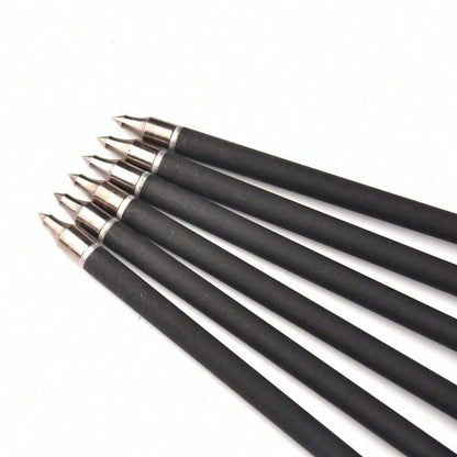 12Pcs 20Inch Crossbow Bolts And 12Pcs Crossbow Broadheads Set Carbon Crossbow Arrows For Hunting And Outdoor Practice(12pcs Arrows +12pcs Broadheads)