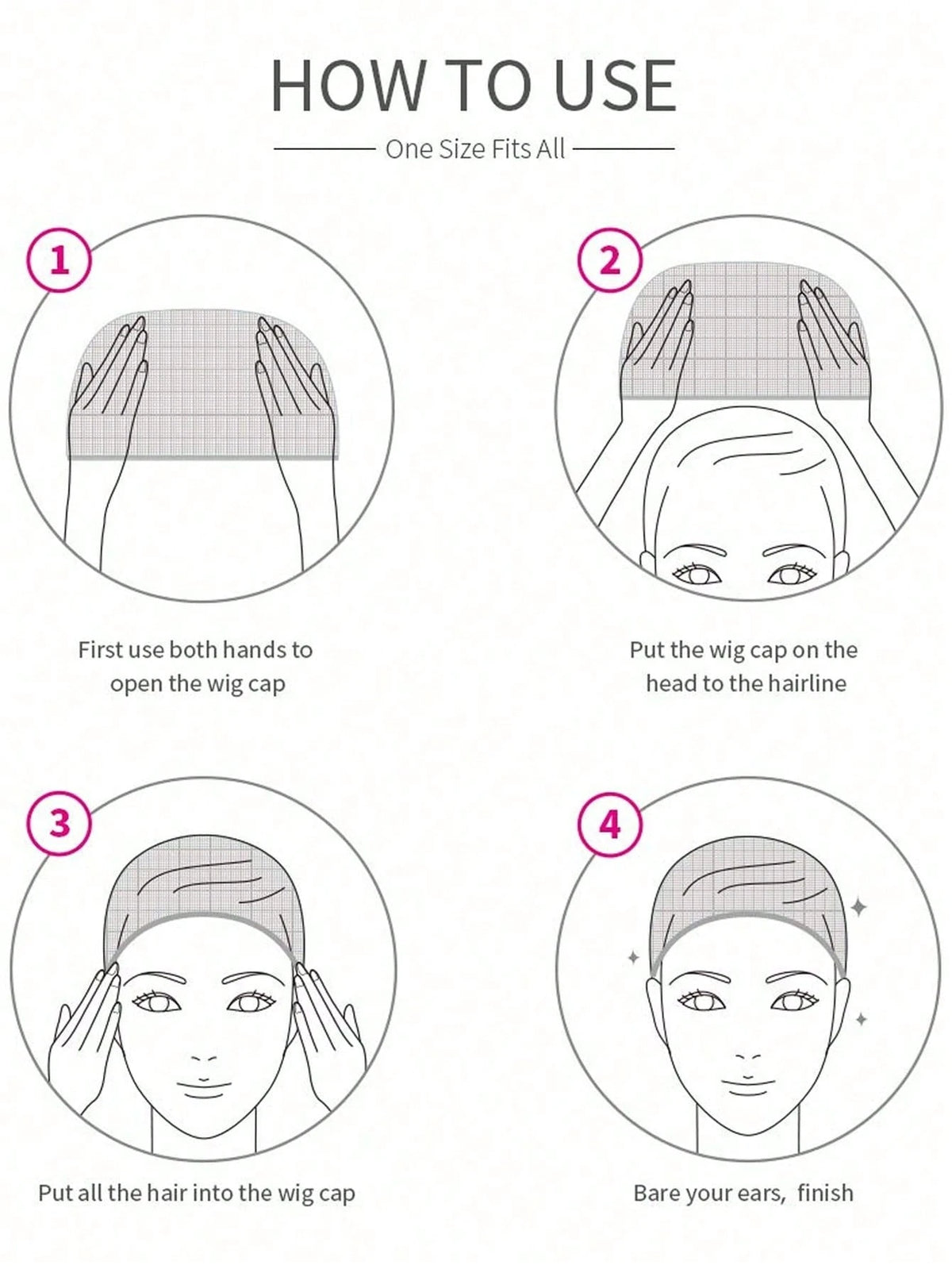 12PCS Beige Wig Caps For Women And Men, Stretchy Nylon Stocking Cap With Closed End Mesh, Breathable & Secure Fit