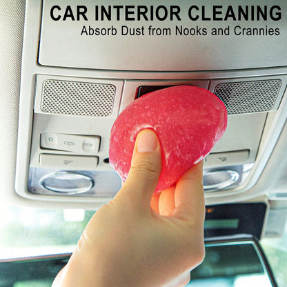 160g Car Cleaning Gel, Car Cleaning Filler, Universal Car Interior Cleaning Liquid, Perfect Cleaning Kit Supplies, Car Detailing Tools & Accessories, Dust Removal Products- Great Gift For Men And Wom