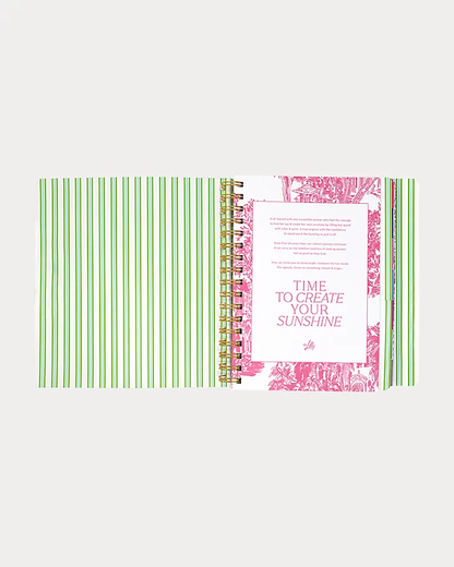 17 Month Soft Cover Planner, Mint Condition Burst