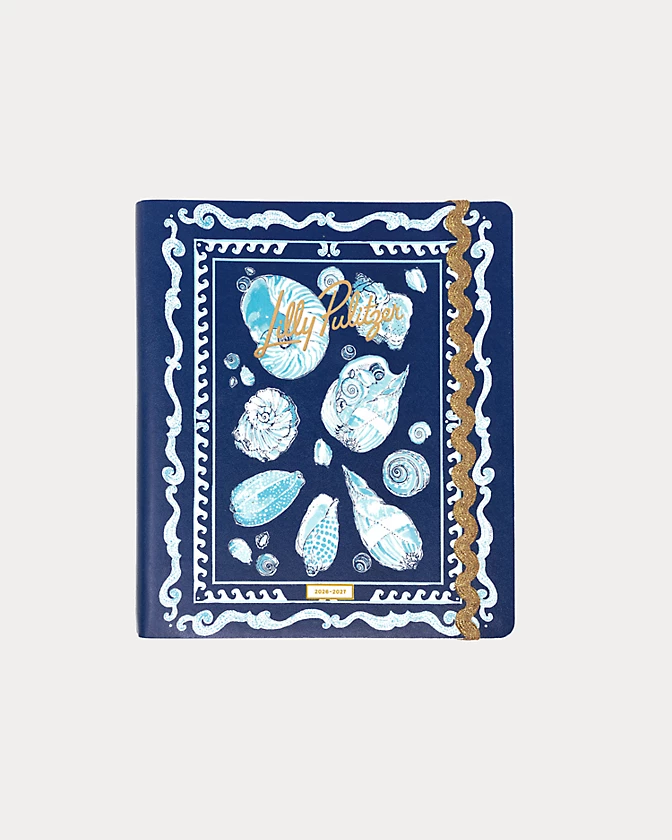 17 Month Soft Cover Planner, Shell Shine