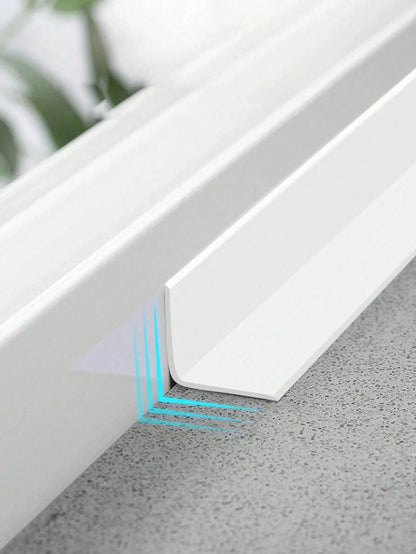 1pc 1.5Inch/3.7cm White Floor Seal Sticker/Sealing Strip/ Waterproof Seal Tape Mold-Proof Tape Beautiful Seam Sealing Tape Waterproof Kitchen Joint Sealing Tape Bathroom Toilet Crack Seal Strip Wall C
