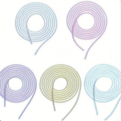 1pc/2pcs/3pcs/4pcs/5pcs Random Color Spiral Cable Protector, Charger Cable Protector Data Cable Protector Sleeve Charger Cap, Earphone Cable Protector Suitable For Phone Earphone USB Data Cable Charge