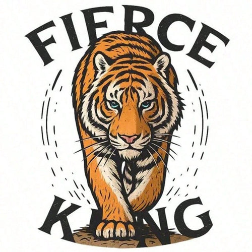 1pc/2pcs/3pcs Bold Tiger Pattern Heat Transfer Stickers, Suitable For DIY T-Shirts, Jeans, Pillows, Backpacks, Hats And Sofa Covers, Waterproof, Fade-Resistant, Durable, Washable Plastic Stickers, Fun