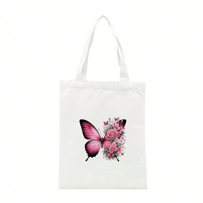 1pc/2pcs/3pcs Pink Butterfly & Floral Pattern Heat Transfer Stickers For DIY T-Shirts, Jeans, Pillows, Backpacks, Hats And Sofa Covers, Waterproof, Fade-Resistant, Durable, Washable Plastic Stickers