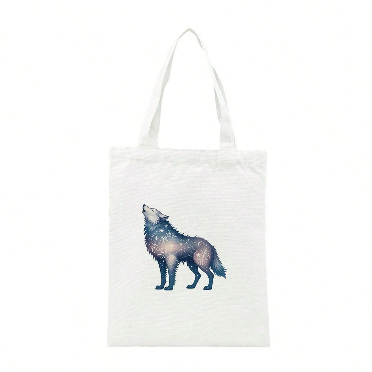1pc/2pcs/3pcs Starry Wolf Pattern Heat Transfer Sticker DIY Iron-On Patch For T-Shirt Making, Pillow Decoration- Multi-Color Durable Washable Plastic Sticker, Suitable For Backpack, Cushion, Pants, S