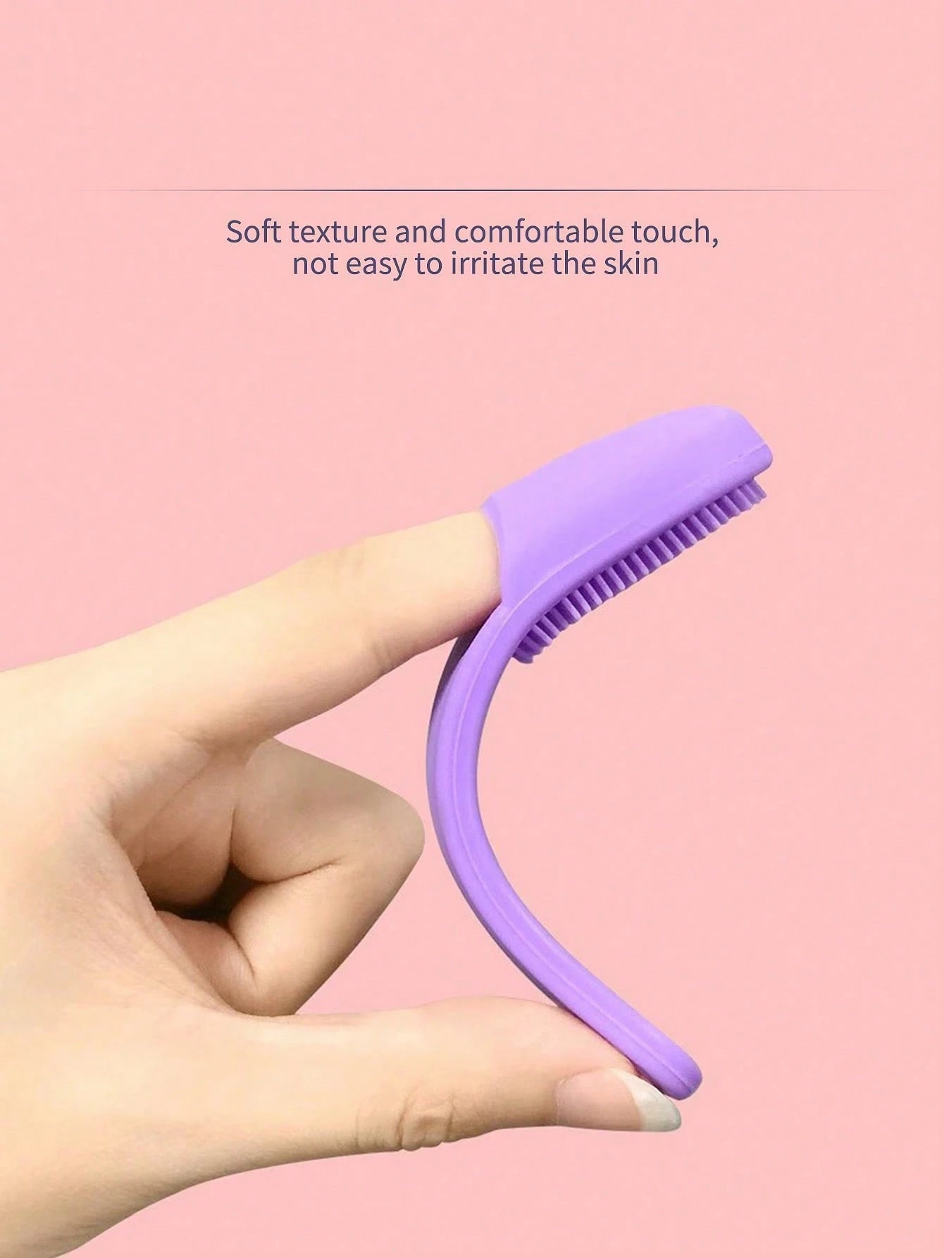 1pc/2pcs/5pcs Silicone Nose Pore Cleansing Brush, Portable Blackhead Remover Massager, Beauty Cleansing Tool