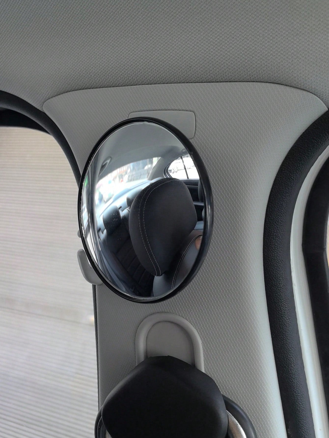 1pc/2pcs Car Sun Visor Rearview Mirror, Car Interior Accessories, Personalized Car Decor, Car Blind Spot Mirror, In-Car Decorative Mirror, Can Be Installed Anywhere, Can Be Used As A Mirror, Essential
