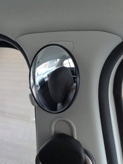 1pc/2pcs Car Sun Visor Rearview Mirror, Car Interior Accessories, Personalized Car Decor, Car Blind Spot Mirror, In-Car Decorative Mirror, Can Be Installed Anywhere, Can Be Used As A Mirror, Essential