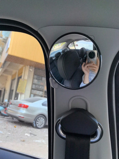 1pc/2pcs Car Sun Visor Rearview Mirror, Car Interior Accessories, Personalized Car Decor, Car Blind Spot Mirror, In-Car Decorative Mirror, Can Be Installed Anywhere, Can Be Used As A Mirror, Essential
