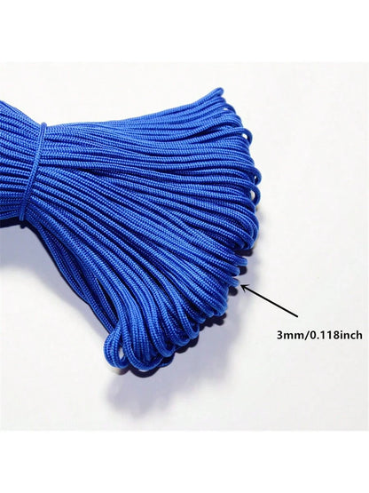 1pc 5yards 3mm Paracord Cord Lanyard Rope Handmade DIY Cord Bracelet Making