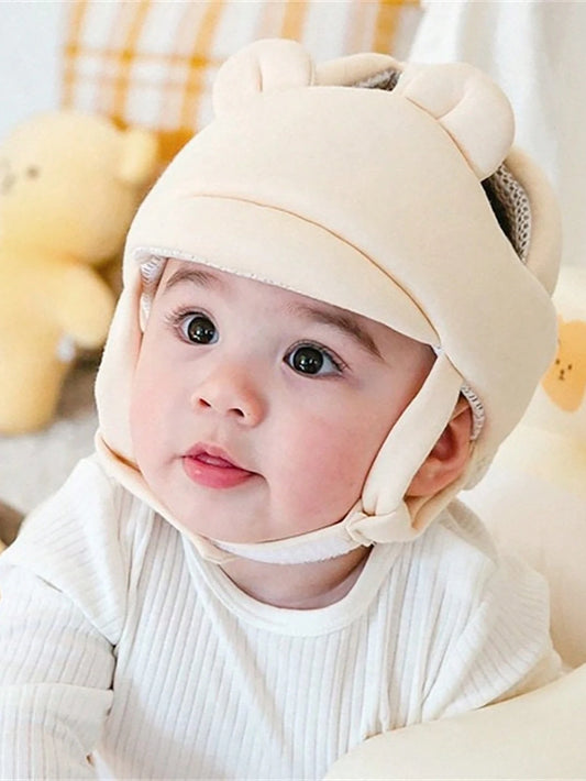 1pc Adjustable Children's Walking Safety Helmet, Head Protection Cushion, Anti-Collision Headgear, Breathable Mesh, Suitable For Head Circumference 46-55cm/18.11-21.65 Inch (Slightly Oversized), Toddl