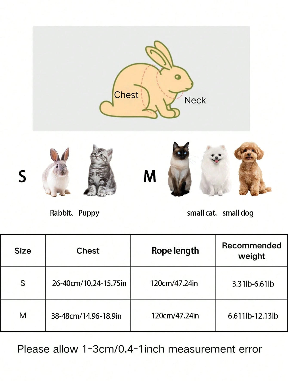 1pc Adjustable Rabbit Harness Leash, Stylish Bow Tie Rabbit Harness, Cute Anchor Pattern, Suitable For Small Pets & Rabbits, Small Animal Collar And Leash, Harness With Leash, Adjustable Leash, Dog Su